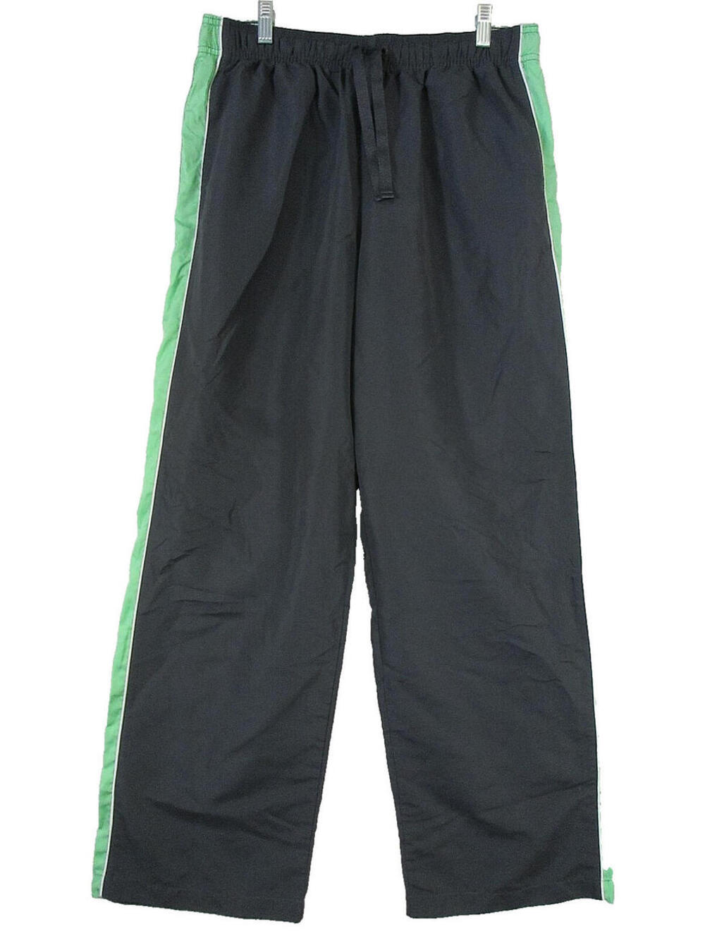 Tangerine Mens High Rise Track Pants Drawstring Waist Side Stripe Size XL Gray